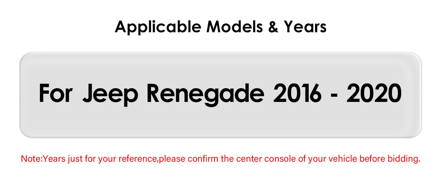Autoradio 2DIN da 9" con Android 13 per Jeep Renegade 2016-2020