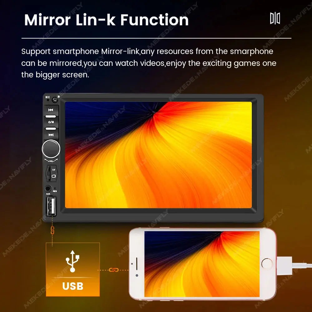 Autoradio 7" 1Din con Android Auto AutoRadioCanario