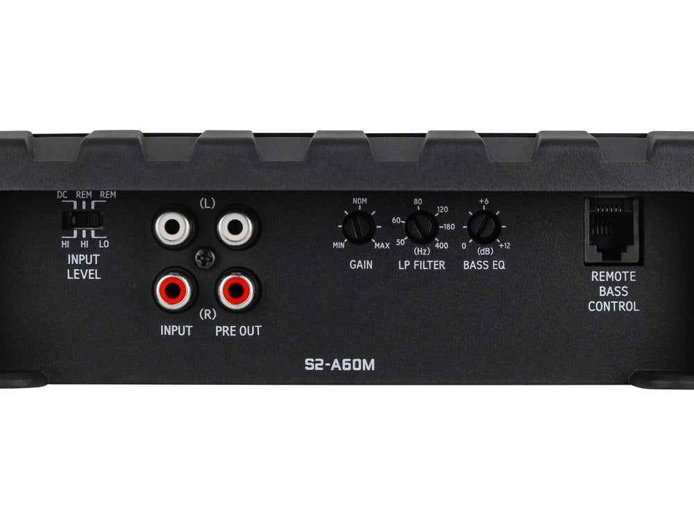 Alpine S2-A60M Amplificador Mono 600W para Subwoofer Auto