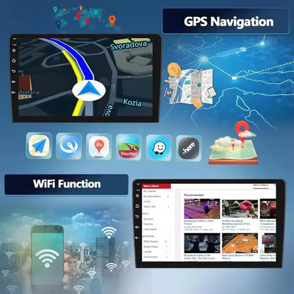Multimediale Android CarPlay da 7" per Fiat Panda 2003-2012
