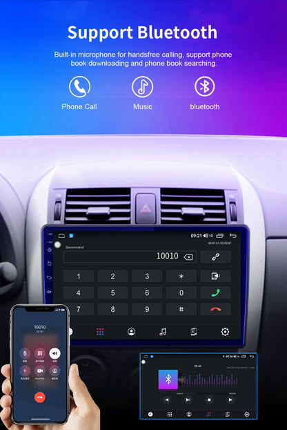 Radio 9'' 2DIN Android Auto para Renault AutoRadioCanario