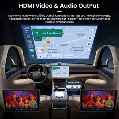 Carlinkit UHD 10.1" Android 13 para Coche AutoRadioCanario