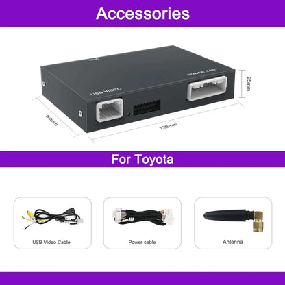 Decoder CarPlay Android Auto per Toyota Touch2 14-19