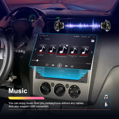 Autoradio 7" Double Din per Ford Kuga 2008-2011 - CarPlay, Android Auto, GPS e riproduzione multimediale