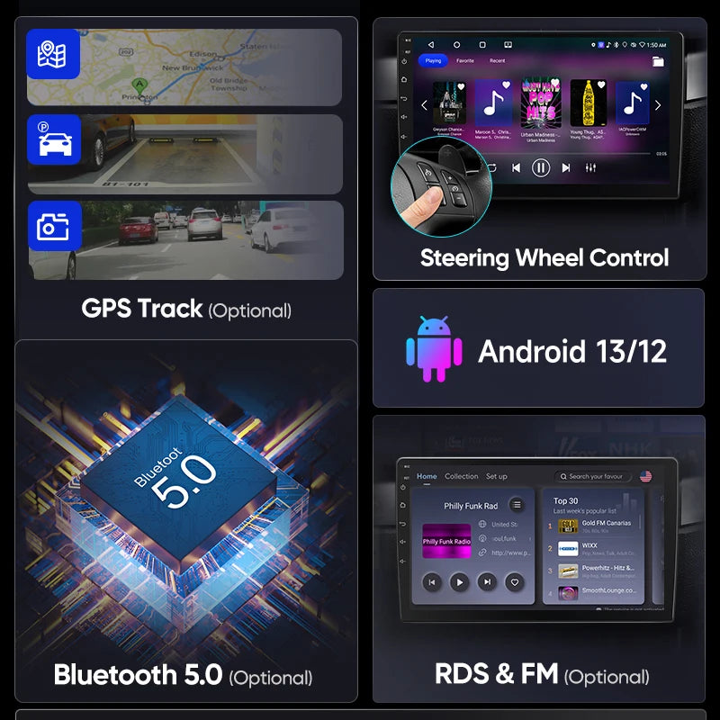 CarPlay 9" AWESAFE for Fiat Fiorino and Citroen Nemo