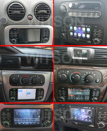 Car radio 9" Android Double Din for Jeep 1999–2004