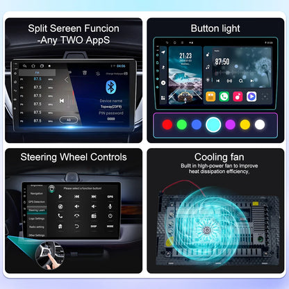 Stereo Mazda MX-5 NC 2005-2015, 9" Android DSP, Wi-Fi, Carplay