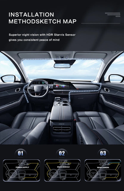 1080P Car DVR Camera with Night Vision