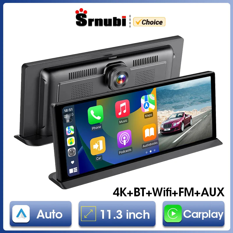 DVR de Coche 11.3" con Carplay AutoRadioCanario