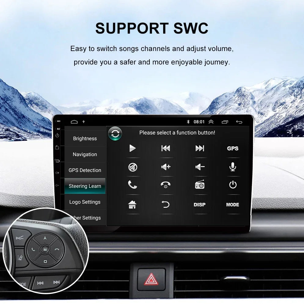 Autoradio Android 13 da 7" per Suzuki Grand Vitara 2005-2015