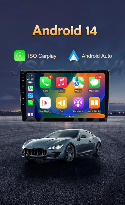 9" 2 DIN Android car radio for Toyota Prado 2002-2009