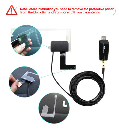 Y-DAB+ USB Adapter for OSSURET Radio