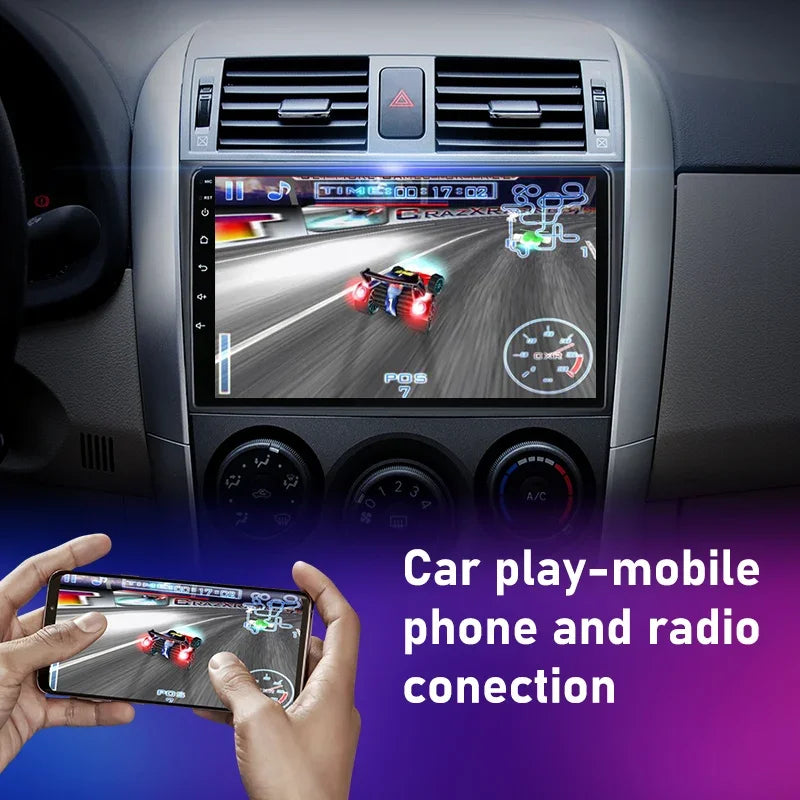 9" 2DIN Android Car Stereo for Toyota Corolla 2006-2012
