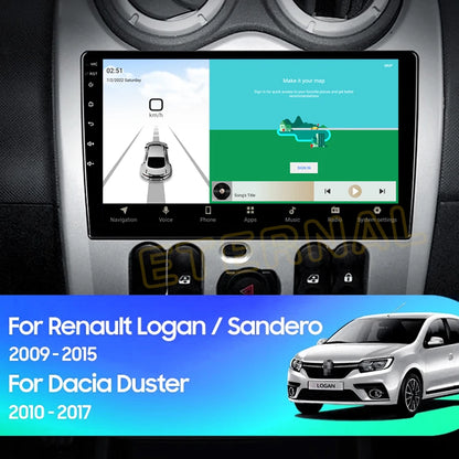 Android 13, 9" One Din, per Dacia Duster 2009-2015