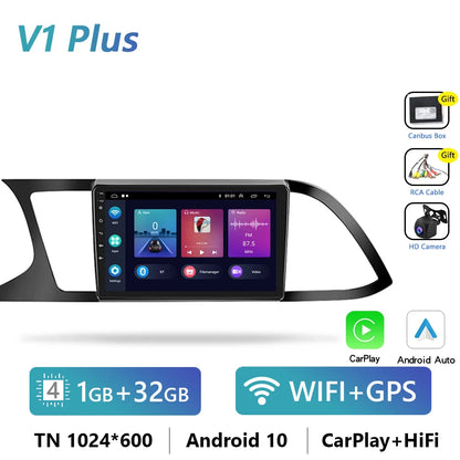 9" CarPlay Android Auto Radio for Seat Leon 2012-2020