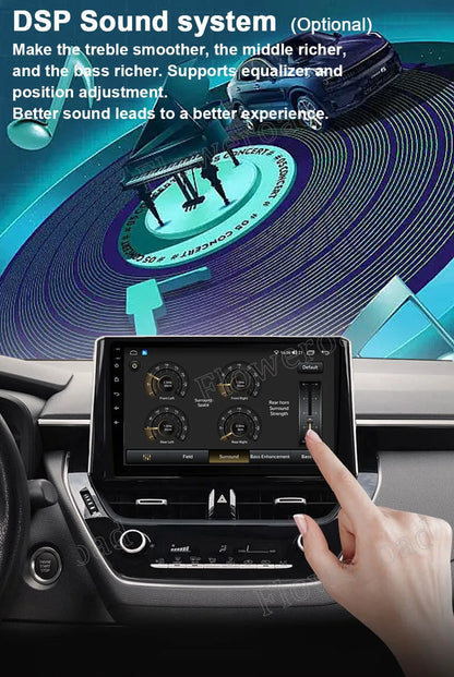 9" 2 Din Android Radio for VW Caravelle 2015-2020 – CarPlay, GPS, 360° View
