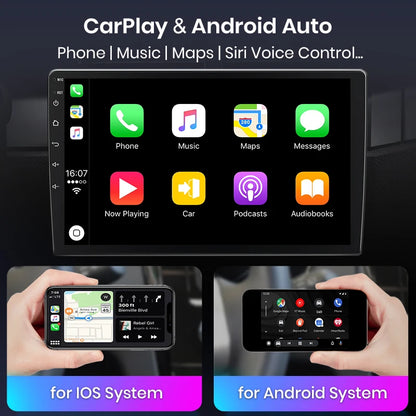 CarPlay 9" AWESAFE for Fiat Fiorino and Citroen Nemo