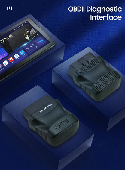 Monitor per auto Hizpo PJ-908 con Bluetooth e OBD2 per autoradio