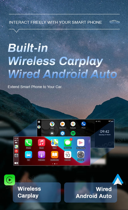 8.8" CarPlay Android Auto for Audi A5 2009-2016