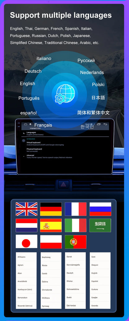 Autoradio stereo Android Auto da 9" per Kia Rio 2017-2022
