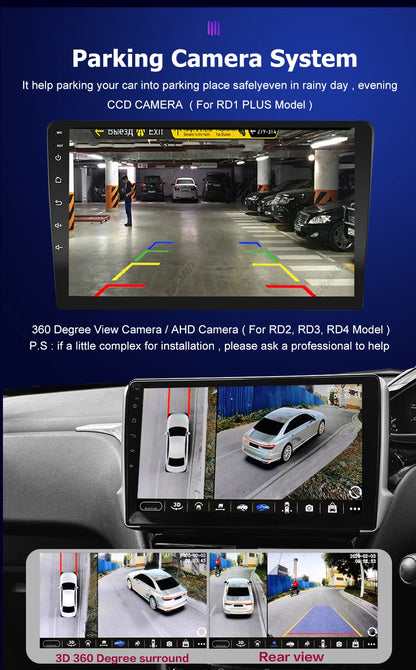9" Double Din Android car radio for Toyota Yaris 2012-2018