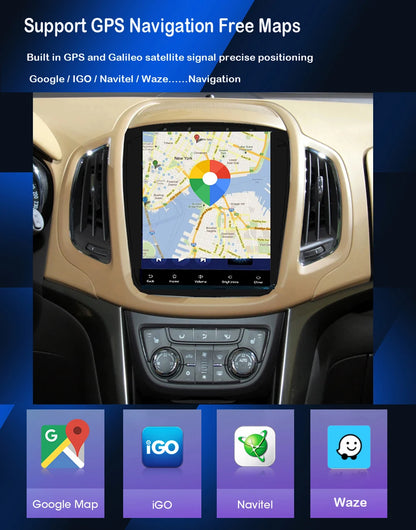 Car radio 9.7" Tesla Style for Opel Zafira 2010-2016