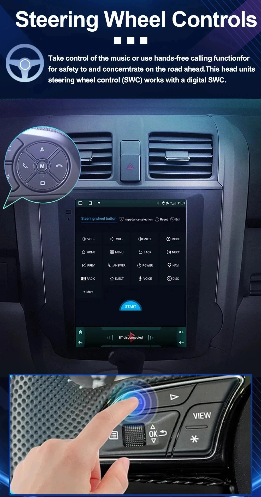 Autoradio Tesla 9.7'' Nissan Juke 2011-2019 CarPlay Android Auto