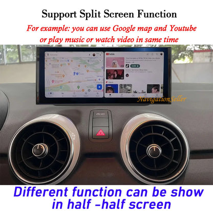 VIGOHI 10" 2 Din CarPlay per Audi A1 2010-2014

