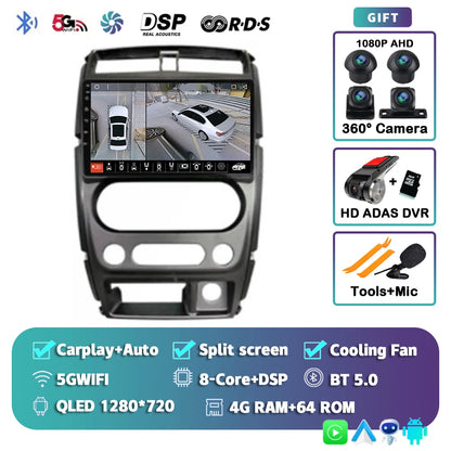Android 14 9" Car Radio for Suzuki Jimny 2005-2019