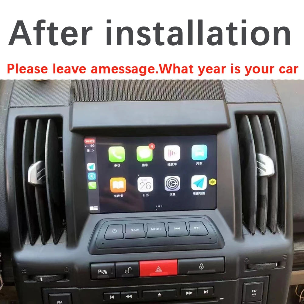 Android 13 7" One Din for Land Rover Freelander 2 2006-2012
