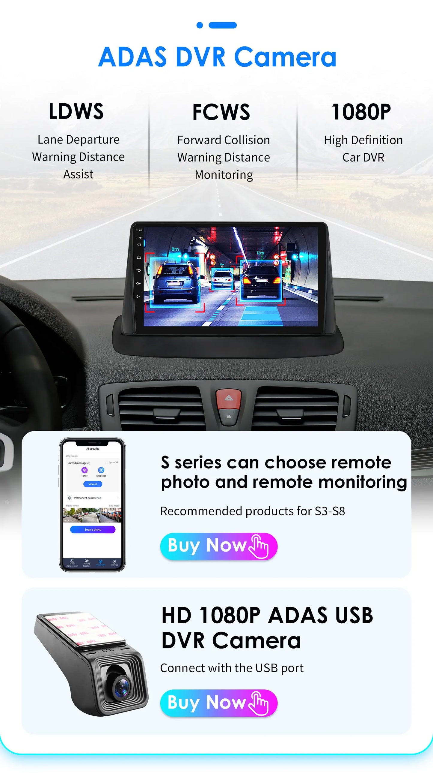 Autoradio Android da 9" per Renault Megane 3 2008-2014