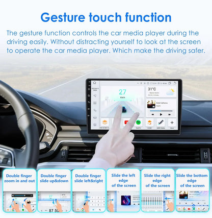 Android 10.1" 2DIN Radio per Volkswagen Golf 7 2013-2017 con CarPlay e 4G
