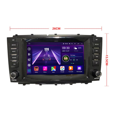 Radio 7" Android con CarPlay Inalámbrico para Mercedes Benz C-Class W203 CLC CLK W209