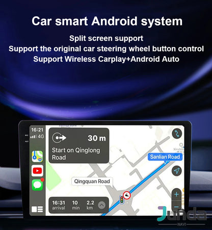 Multimediale Android CarPlay da 7" per Fiat Panda 2003-2012