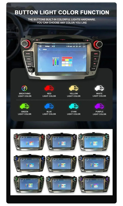 Autoradio Android 8" Double Din per Volvo S60 2005-2009