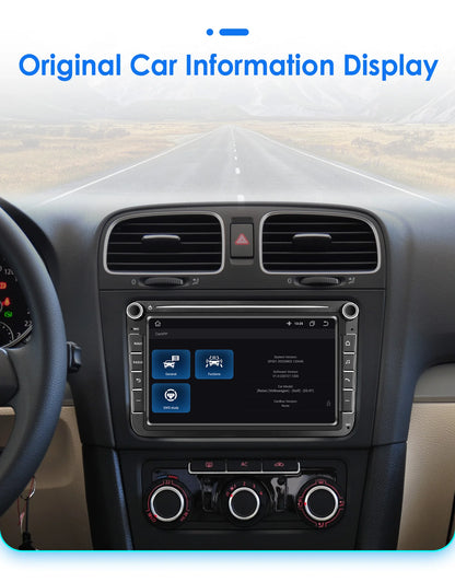 Car radio 8" Android 13 for VW Golf, Passat B7, Polo, Tiguan