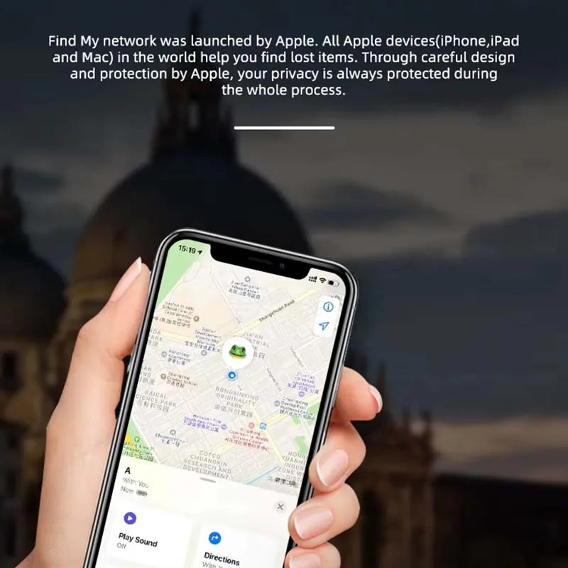 Xiaomi Mini Tracker 31mm GPS Bluetooth para iPhone AutoRadioCanario