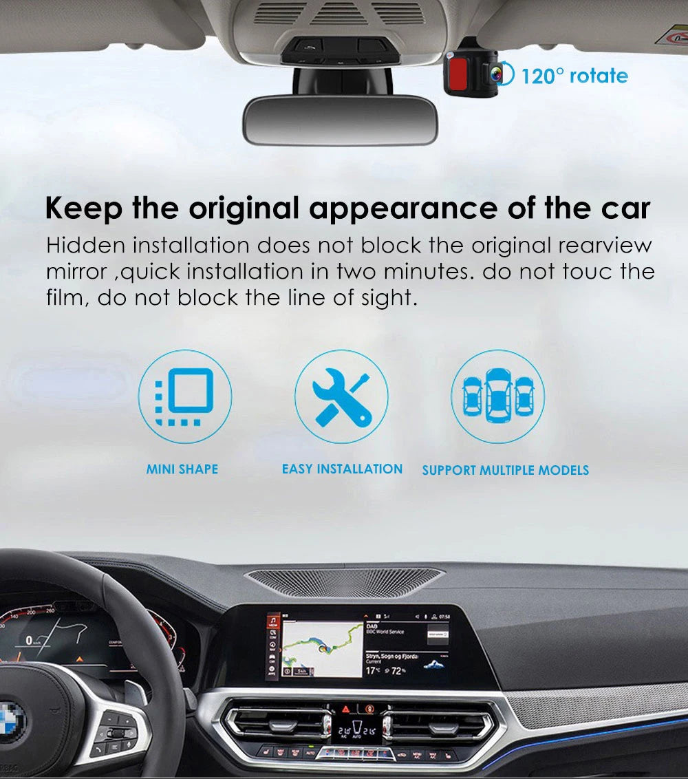 Dash Cam 7'' ADAS Full HD 1080P AutoRadioCanario
