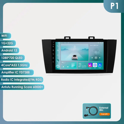 Android 9" 2DIN CarPlay radio for Subaru Legacy 2015-2018