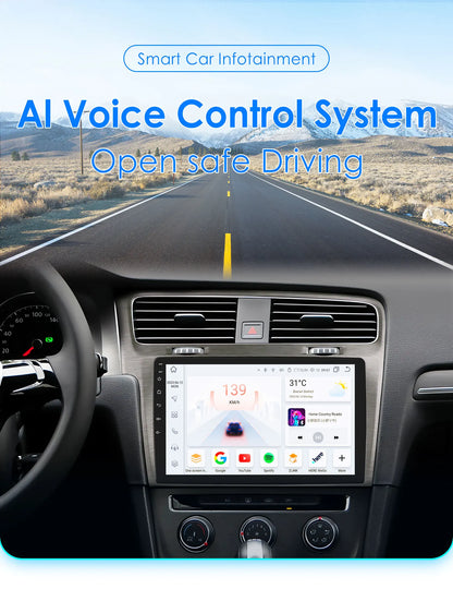 Android 10.1" 2DIN Radio per Volkswagen Golf 7 2013-2017 con CarPlay e 4G