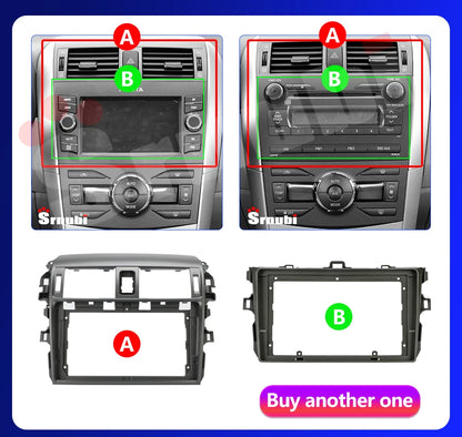 9" 2DIN Android Car Stereo for Toyota Corolla 2006-2012