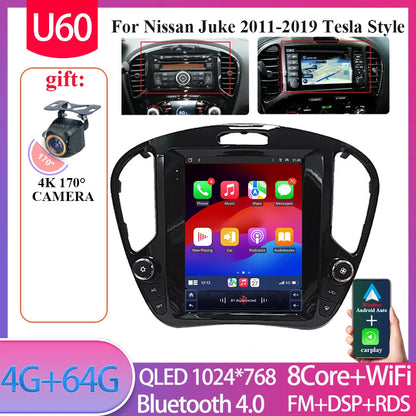 Autoradio Tesla 9.7'' Nissan Juke 2011-2019 CarPlay Android Auto