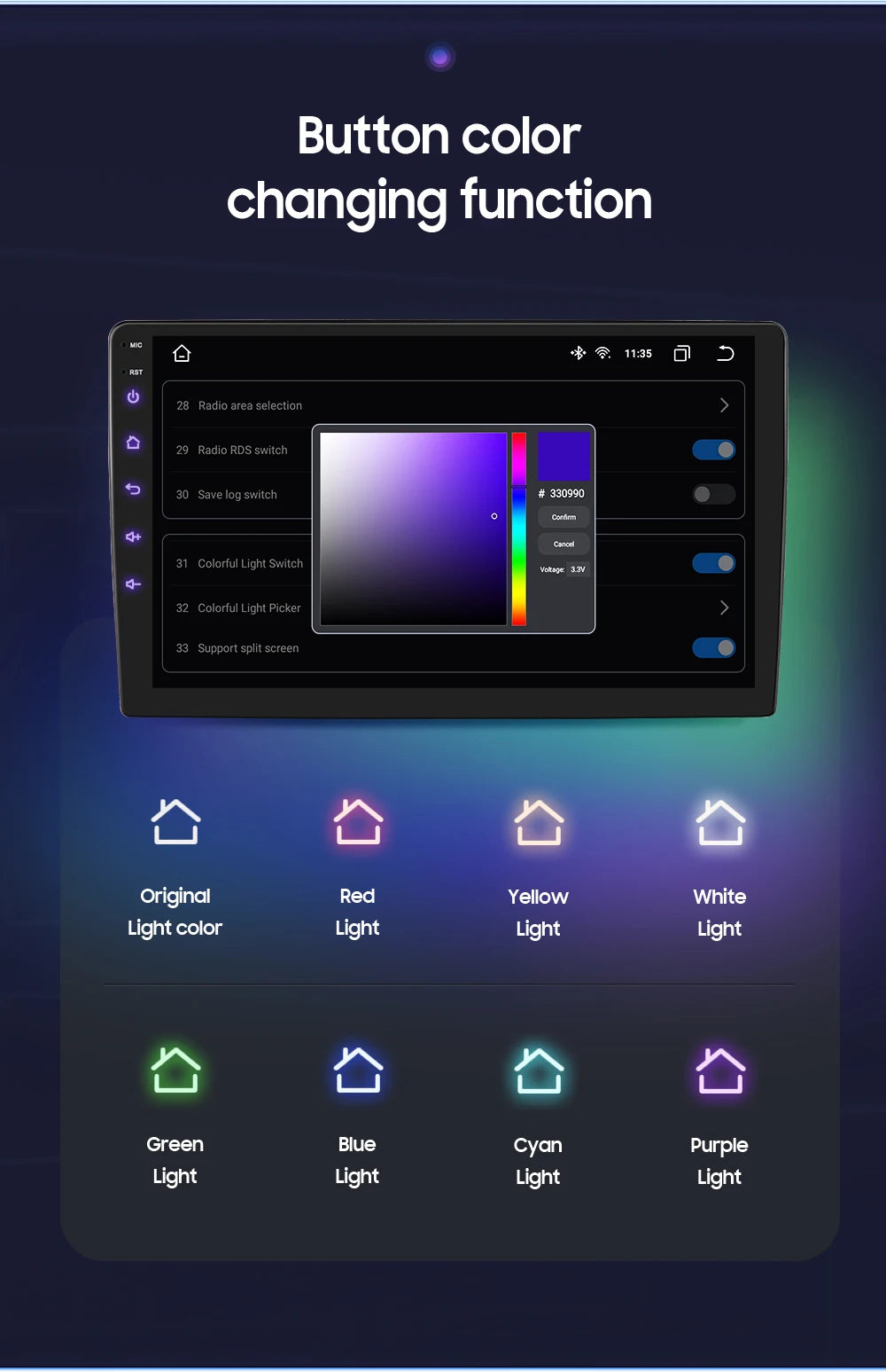 Autoradio 10.1" 2DIN para Skoda Yeti 2009-2014 con CarPlay y Android Auto