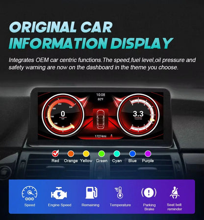 Radio Android 14 8.8” 2 Din per Mercedes Classe C W204 2011-2014 – CarPlay, GPS e WIFI