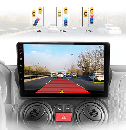CarPlay 9" AWESAFE for Fiat Fiorino and Citroen Nemo