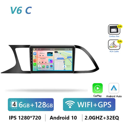 9" CarPlay Android Auto Radio for Seat Leon 2012-2020