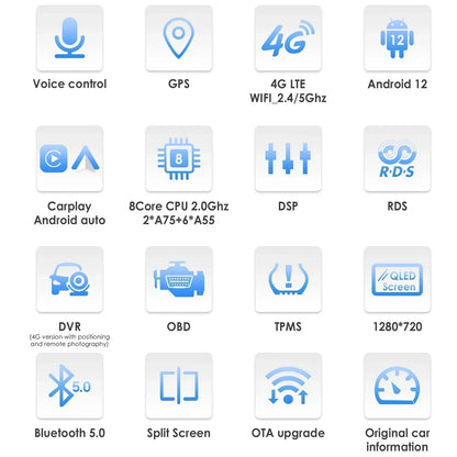 Android 9" 2DIN CarPlay radio for Subaru Legacy 2015-2018