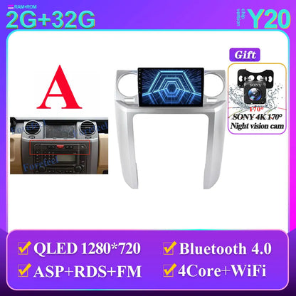 Land Rover Discovery 9" Smart Stereo Android 14, 2004-2009