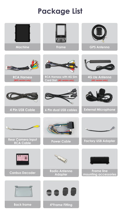Peugeot 407: Autoradio 9.7" Android 13 AutoRadioCanario