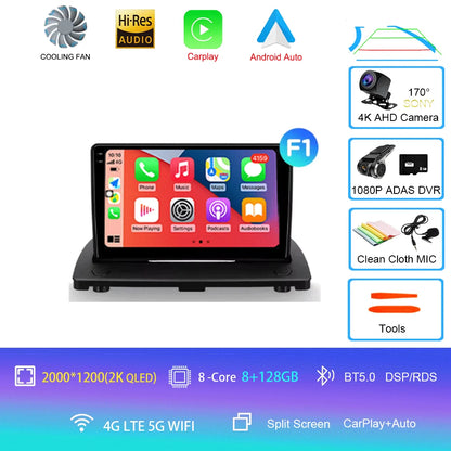 Android 14 9" Doppio Din per Volvo XC90 2002-2014